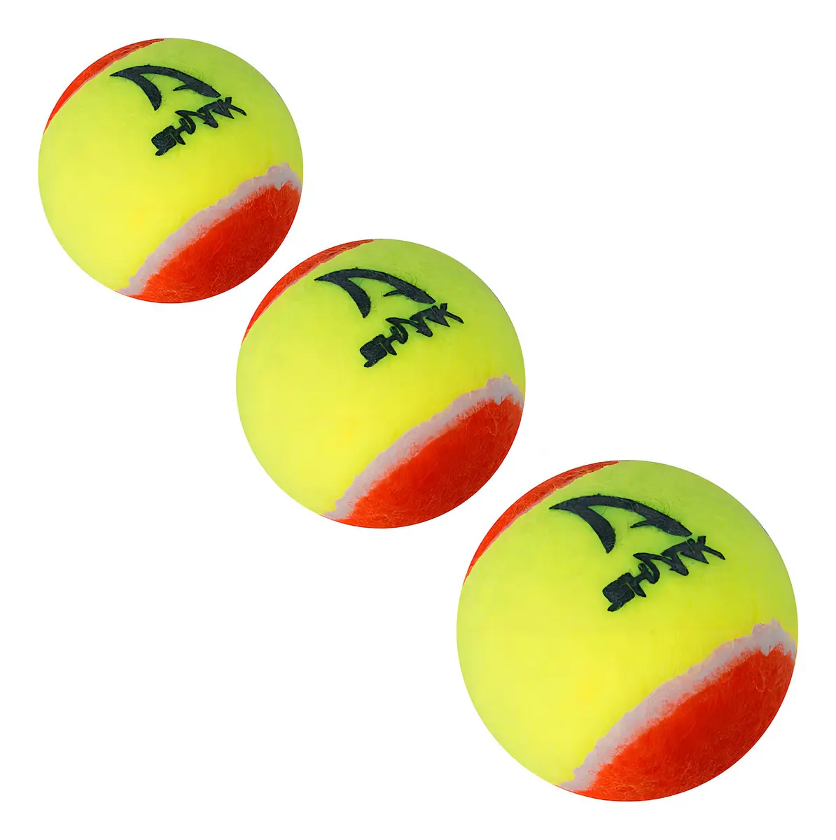 Pack 3 bolas Shark Beach Tennis Stage 2 ITF