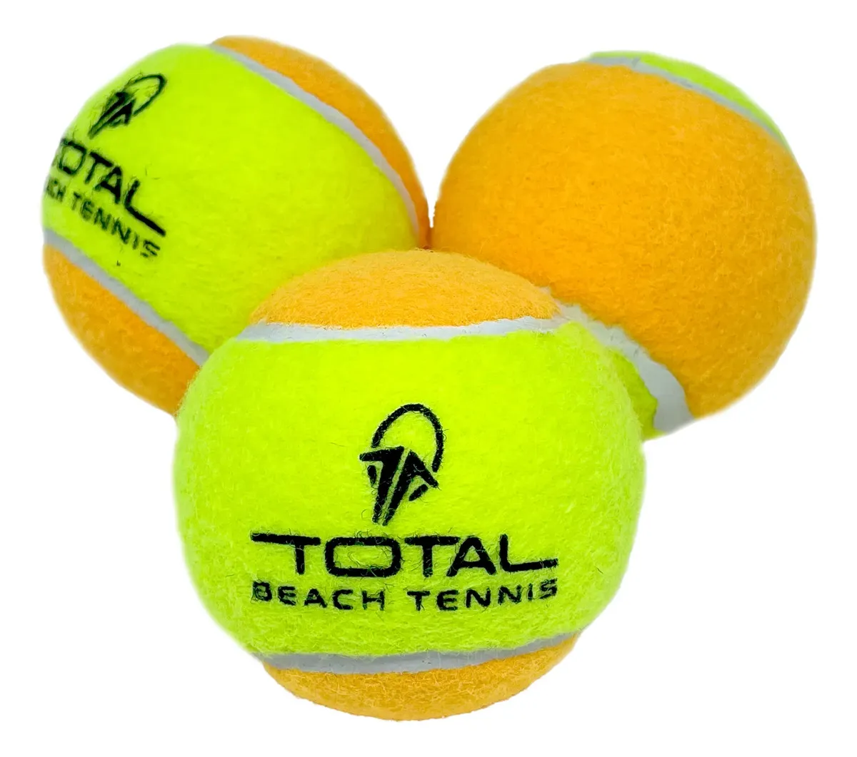 Kit 3 bolas Total Beach Tennis ITF Stage 2