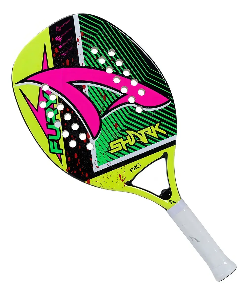 Raquete Shark Fury de beach tennis